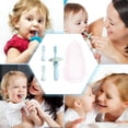 thumbnail image 5 of Cepillo de dientes para niños pequeños, cepillo de dientes de silicona para entrenamiento, paquete de 2, 5 of 5