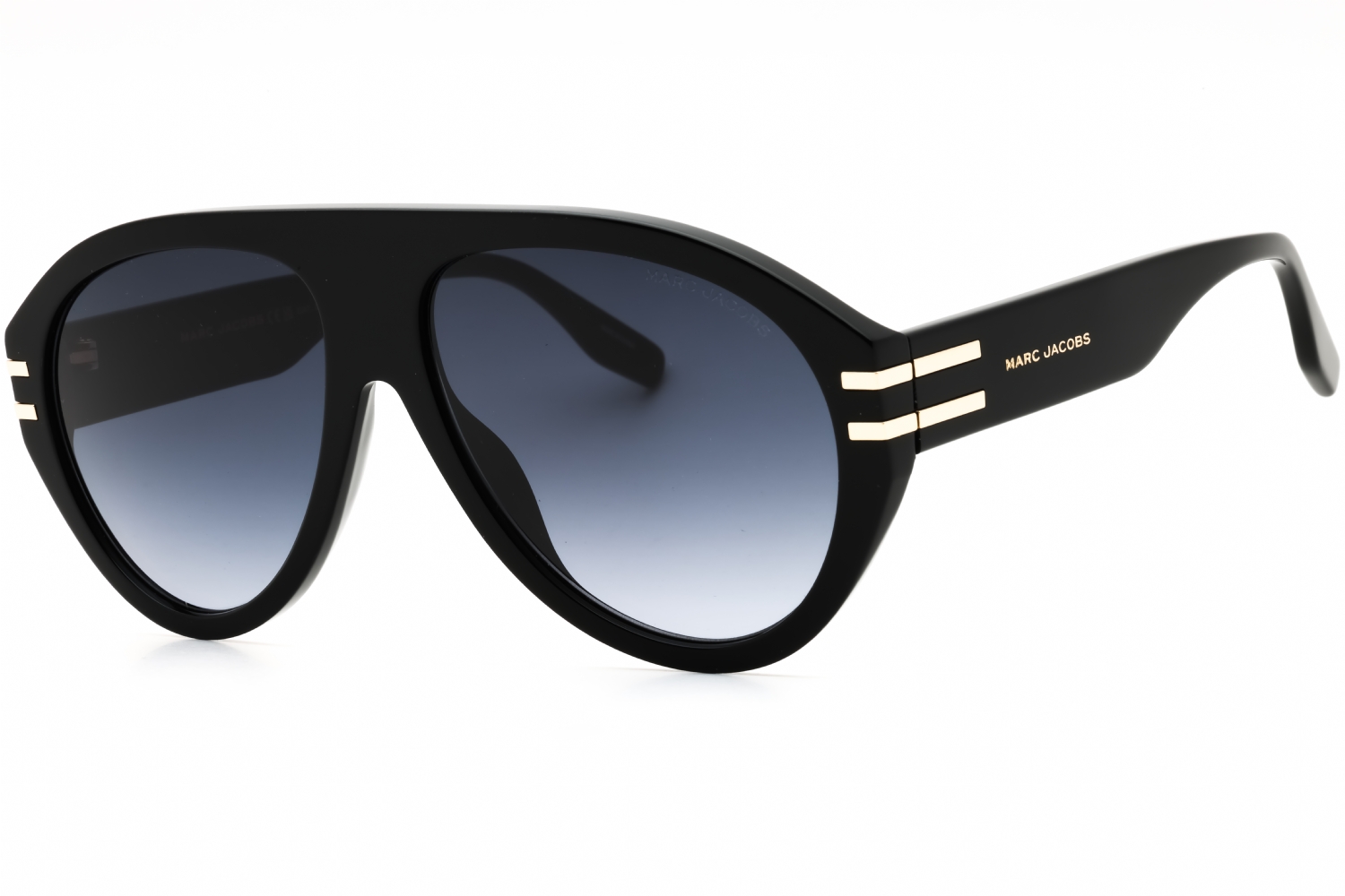 Marc Jacobs MARC 747/S 08079O 58mm Aviator Sunglasses Men's Black