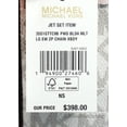 thumbnail image 4 of Michael Kors Adult Saffiano Leather Chain Zip Crossbody Handbag, Vanilla/Powder Blush, 4 of 5
