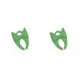 thumbnail image 3 of Toystoory Abrazadera de bobina Flexible, soporte portátil de mano para coser, utensilios de bordado con Clip, accesorios para herramientas Verde 2piezas, 3 of 6