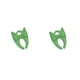 thumbnail image 1 of Bearachild Abrazadera de bobina reutilizable Flexible de silicona, Clip de soporte de Color sólido, herramientas de acolchado para bordado, Verde 2piezas, 1 of 6