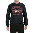 thumbnail image 2 of Wild Bobby City of Arizona Hockey Fantasy Fan Sports Unisex Crewneck Sweatshirt, Black, 3X-Large, 2 of 5