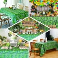 thumbnail image 4 of Efavormart Tropical Leaf Plastic Rectangle Tablecloth, Waterproof Disposable PVC Tablecloth - 54"x108", 4 of 11