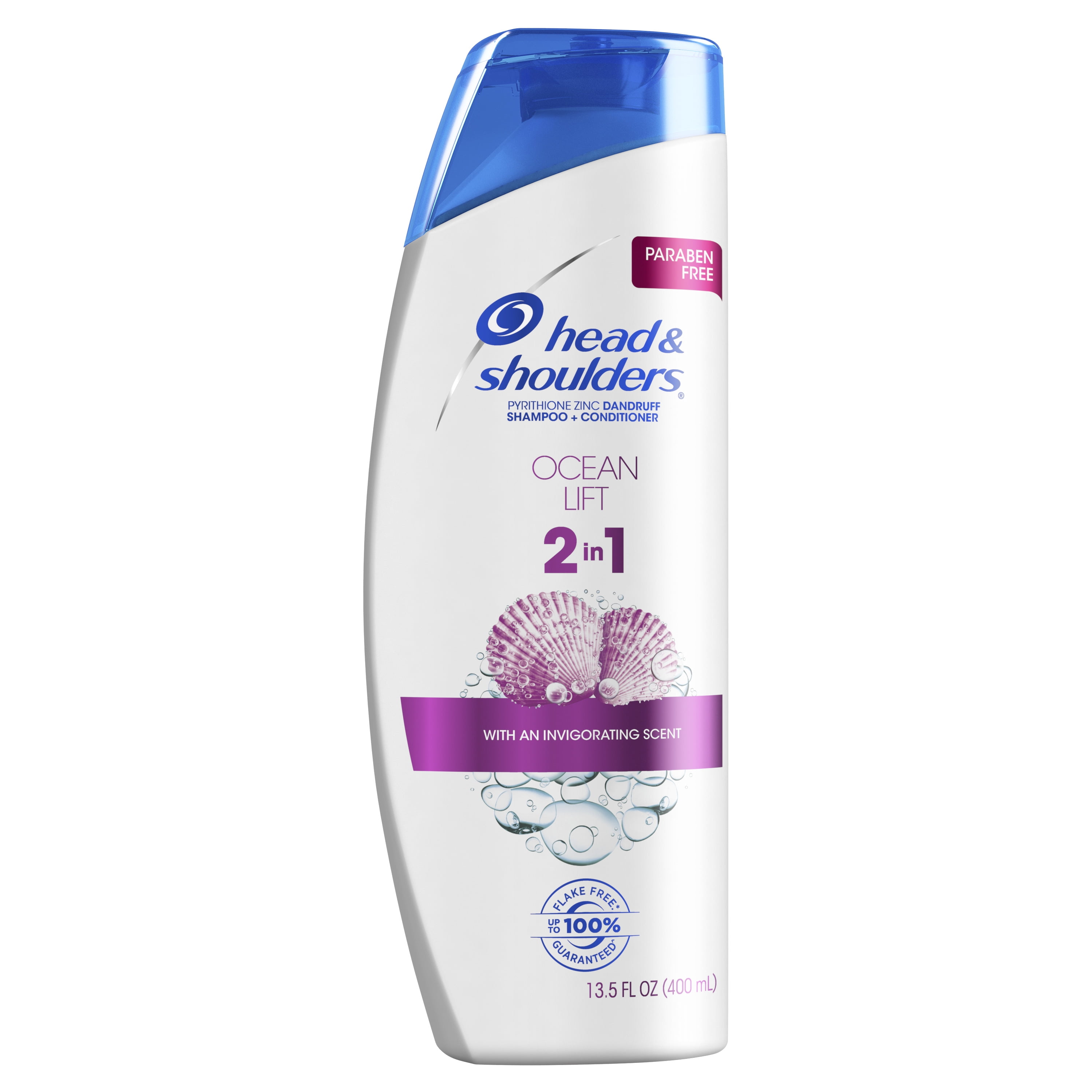 Head and Shoulders AntiDandruff 2 in 1 Shampoo & Conditioner, Ocean Lift, 13.5 Fl Oz Walmart