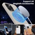 thumbnail image 3 of Magnetic Case Compatible for iPhone 14 Pro Max Case [Compatible with MagSafe] [+Screen Protector] Liquid Silicone Gel Rubber Full Body Protective Cover Case 6.7 Inch-Stone Gray, 3 of 13