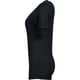 thumbnail image 2 of Tee Jays - Camiseta de Elástico para Mujer (Negro), 2 of 4