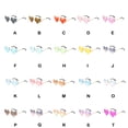 thumbnail image 4 of Sonducket Marco ligero Gafas de sol con estilo Hombres y mujeres Diseño de moda PC Gafas de sol Hombres Love Heart Gafas de sol C16 1 Type3 NO3, 4 of 6