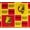 Ferris State University, variant on Central Michigan University Fleece Fabric-Sold by the yard