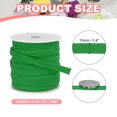 thumbnail image 2 of Uxcell Flat Drawstring Cord Replacement Soft Cotton Hoodie String Cords Green 10mm x 27 Yd, 2 of 6