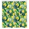 thumbnail image 3 of Ambesonne Jungle Shower Curtain, Exotic Plants Green Leaf, 69"Wx75"L, Yellow Forest Green, 3 of 3