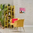 thumbnail image 3 of Stupell Industries Modern Pink Sunkissed Suburbia Canvas Art, 17 x 17, by Jan Weiss, 3 of 8