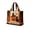 A001- Style A, variant on Halloween Quilted Tote Bag for Women, Large Canvas Shoulder Tote Bag with Vintage Halloween Farmhouse Decor, Structured Work Bag for Women with Top Handle & Storage Tote for