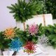 thumbnail image 4 of Flor Rosa Navideña Con Forma De Cebolla, Flor Hueca, Corona Navideña, Decoración Con Enredaderas, 4 of 6