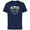 Navy, variant on I Asked 2024 Engagement Ring Proposal Mickey- Short Sleeve Cotton T-Shirt for Adults - Customized-Black