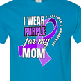 thumbnail image 4 of Inktastic Alzheimers Awareness I Wear Purple for My Mom T-Shirt, 4 of 5