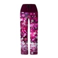 thumbnail image 6 of Wiyuqeen Women's Pajama Pants Sleepwear Yoga Pant Drawstring Lounge Bottoms Xmas Tree Graphic Pjs Sleep Pants Christmas Gifts for Women, 6 of 7