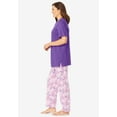 thumbnail image 3 of Dreams & Co. Plus Size Graphic Tee PJ Set, 3 of 6