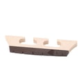 thumbnail image 1 of Puente Banjo de 6 Cuerdas, Puente de Arce de Ébano Premium de Madera Universal para Accessorios Banjolele, 1 of 7