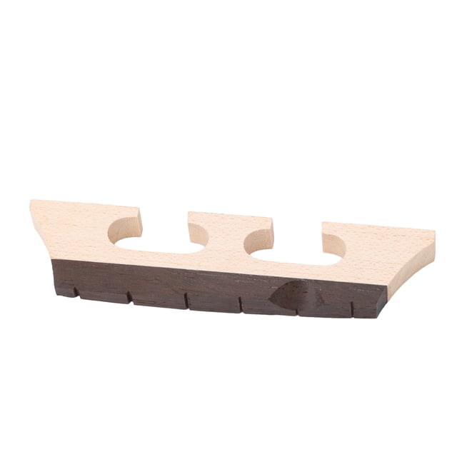 Puente Banjo de 6 Cuerdas, Puente de Arce de Ébano Premium de Madera Universal para Accessorios Banjolele