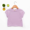 thumbnail image 2 of Jamsmile Toddlers Girls T-Shirts Soft Summer Short Sleeve Tee Shirts Loose Fit Casual Round Neck Girls Daily Wear T Shirts Tops, 2 of 7