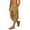 Khaki, variant on Tech Pants Men Men Spring and Summer Pant Trouser Casual All Solid Color Fashion Loose Beach Pants, Size M