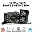 thumbnail image 2 of SHASHIBO Gift Box of 2 - Award-Winning, Patented Fidget Cube w/ 36 Rare Earth Magnets - Extraordinary 3D Magic Cube – Shashibo Cube Magnet Fidget Toy Transforms Into Over 70 Shapes (Black & White), 2 of 8