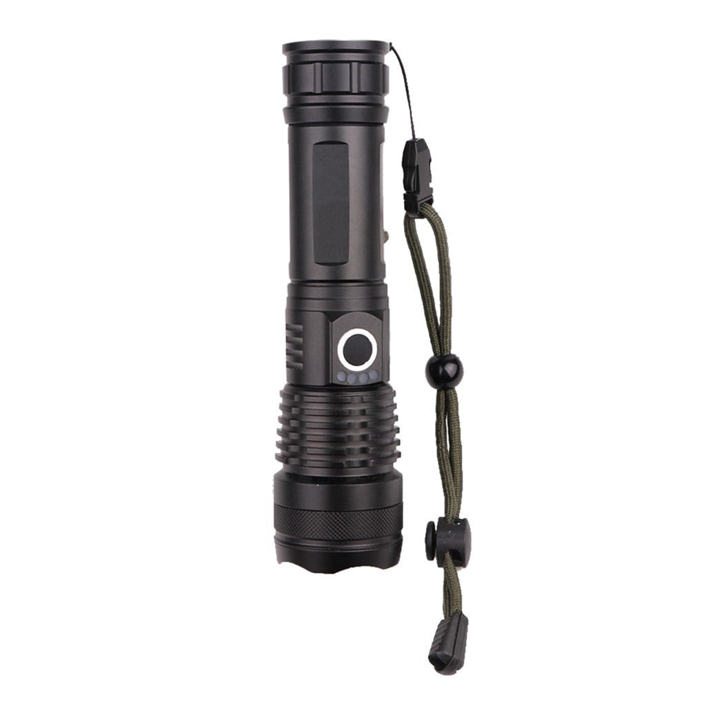 High Power 900000Lumens XHP50 Zoom Flashlight LED Rechargeable Torch Headlamp 
