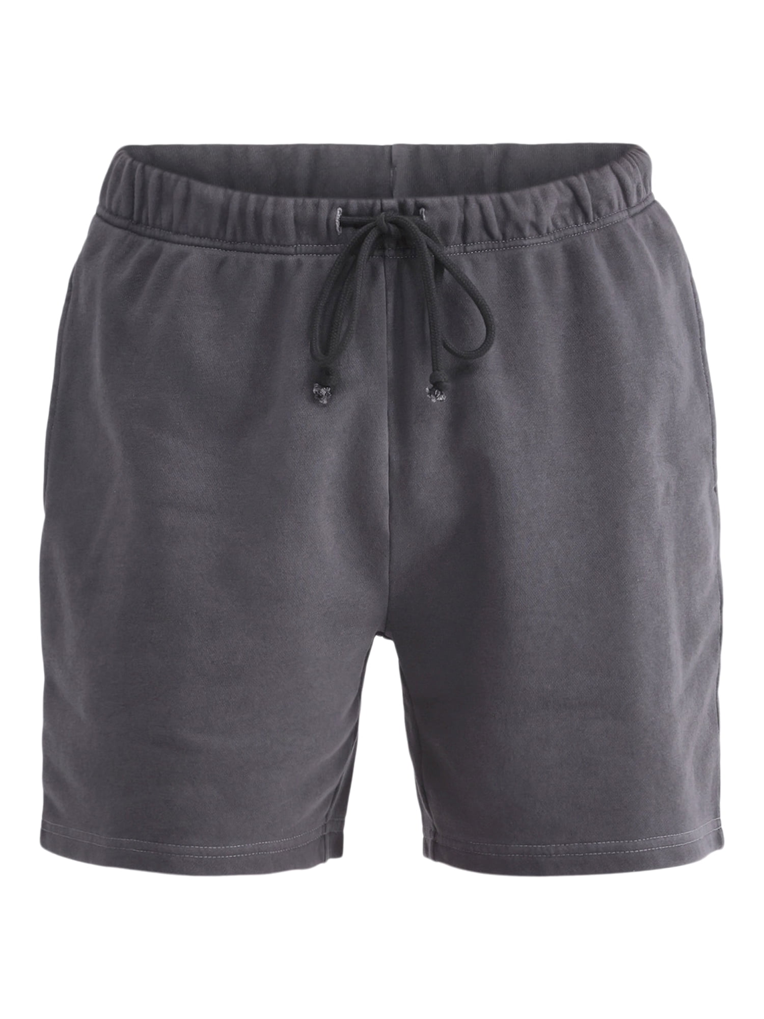 No Boundaries Soft Fleece Jogger Shorts, 6" Inseam, Men's and Big Men's