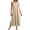 C-Khaki377, variant on DHFJKG Summer Dresses For Women Beach Long Dress Sleeveless Turndown Collar Loose Fit Solid Color Flowy A-Line Side Slit Sundress Stylish Dresses