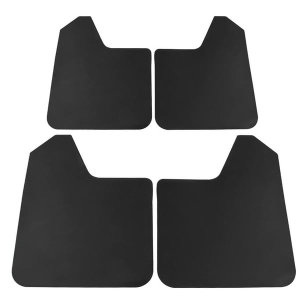 Bavettes avant et arrière universelles noires, pièces extérieures