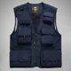 thumbnail image 3 of Chaleco de hombre Chaquetas de malla con bolsillos Cuello en V Sin mangas Trabajo al aire libre Pesca Foto Camping yeacher S, 3 of 6