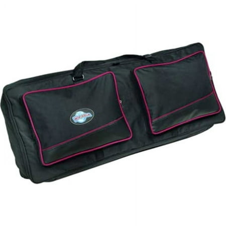 World Tour Deluxe Carrying Case Musical Keyboard, Accessories, Power Supply, Cable, Black