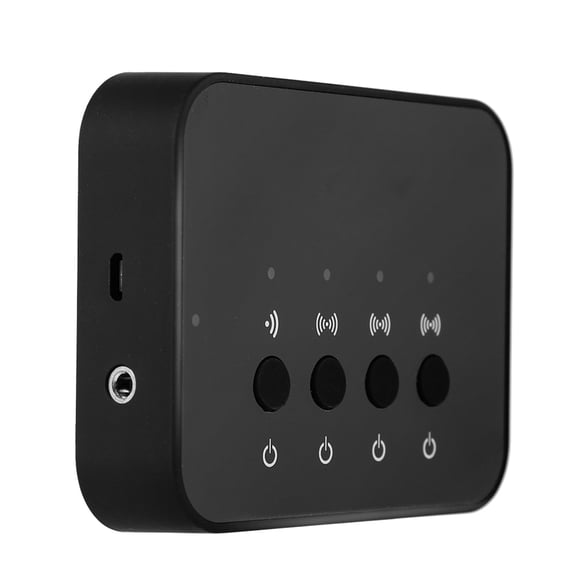 1 In 3 Out Audio Splitter Black Audio Splitter, 3.5mm Wireless Audio Adapter, For Watching Movies For Listening To Music