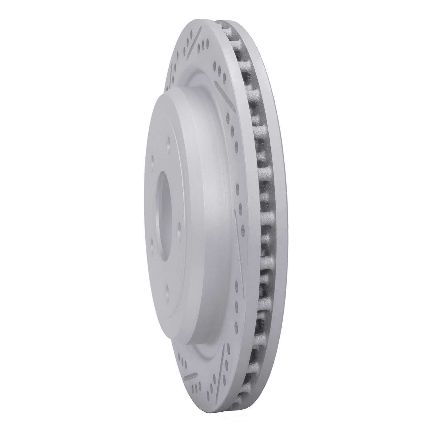 Dynamic Friction Company 830-46009L DFC Geoperformance Rotor - Drilled and Slotted