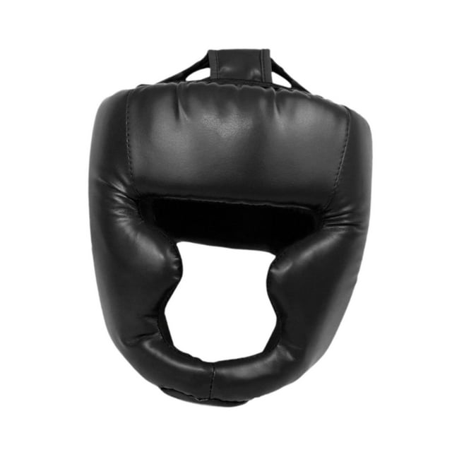 ziyahi Boxing Headgear Cheek for Protection Portable Head Guard for Sanda Muay Thai Mma Children Red Black Adult