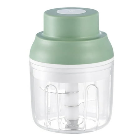 

Mini Electric Garlic Beater Wireless Garlic Mixer Household Garlic Blender Meat Grinder Masher Food Processor 8.8 x 12cm