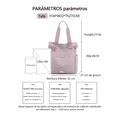 thumbnail image 2 of Bolso De Hombro Multifuncional Para Mujer Belug negro, 2 of 5