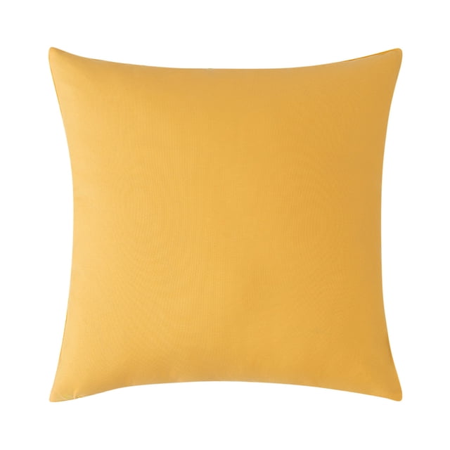 Bdday Housses d'Oreiller d'Automne 2 Pcs Housse d'Oreiller d'Extérieur Imperméable Housse d'Oreiller Moderne de Couleur Unie Coussin Dossier Housse d'Oreiller Housses d'Oreiller Format Standard