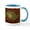 White/Blue Inside, variant on CafePress - Southwest Alligator Design Mugs - 11 oz Ceramic Mug - Novelty Coffee Tea Cup