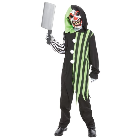 Mario Chiodo Cleaver Clown Boy's Halloween Fancy-Dress Costume for Child, L (10-12)