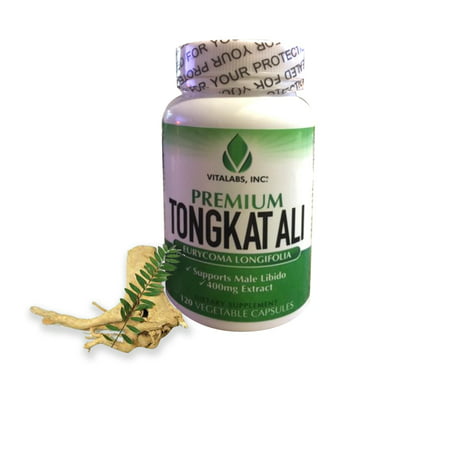 Tongkat Ali Extract - Premium Natural Testosterone Booster, Potent 400mg To Naturally Support Low T, Libido, Lean Muscle Mass, Overall Well-Being - Aphrodisiac Rescue, 60 (Best Way To Gain Muscle Mass Naturally)