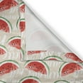 thumbnail image 4 of Ambesonne Fruits Window Valance, Watercolor Watermelons, 54" X 12", Cream Red Jade Green, 4 of 5