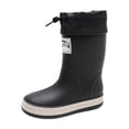 thumbnail image 2 of Caywon Rain Boots Water boots Waterproof PVC Rubber Boots Outdoor Mud Boots,Comfortable Lightweight Mid-Calf Gardening Shoes, 2 of 5