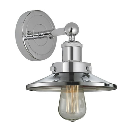 

Innovations Lighting 616-1W-8-8 Railroad Sconce Railroad 8 Tall Wall Sconce - Chrome