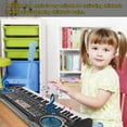thumbnail image 4 of 61 Keys Music Electronic Keyboard Kids Electric Piano Organ W/Mic & Adapter for Kids Boys Girls Gift, 4 of 12