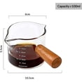 thumbnail image 2 of Vasos de café expreso con mango de 100 ml Expresso Shots con boquilla y escala resistente a la temperatura (doble boquilla), 2 of 3