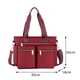 thumbnail image 3 of Bolso de hombro impermeable para mujer Bolso de compras de gran capacidad Moda para el trabajo (rojo) Tmvgtek Para Estrenar, 3 of 8