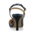 thumbnail image 4 of Journee Womens Scipio Crossover Ankle Strap Pointed Toe Pumps, Widths Available, 4 of 10