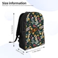 thumbnail image 4 of Fotbe Vintage Casino Chips Travel Laptop Backpack, Business Slim Sturdy Laptops Backpack, Water Resistant College School Computer Bag Gift for Men & Women Fits 15.6 Inch Notebook, 4 of 8