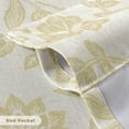 thumbnail image 4 of DriftAway  Twyla Linen Blend Blackout Valance 52" Width X 18" Length -  Ivory Beige, 4 of 8